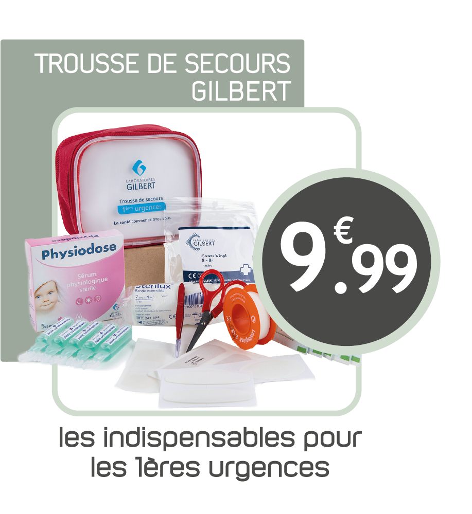 TROUSSE DE SECOURS GILBERT