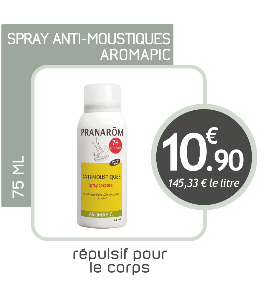SPRAY ANTI-MOUSTIQUES AROMAPIC